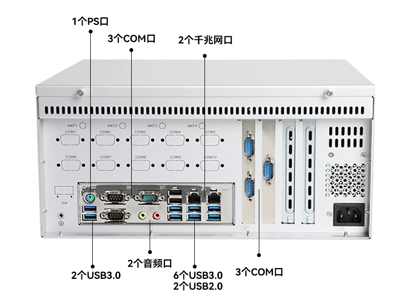 國產(chǎn)龍芯3A5000 CPU|東田壁掛式工控機(jī)|DT-5206-H3A5KMC