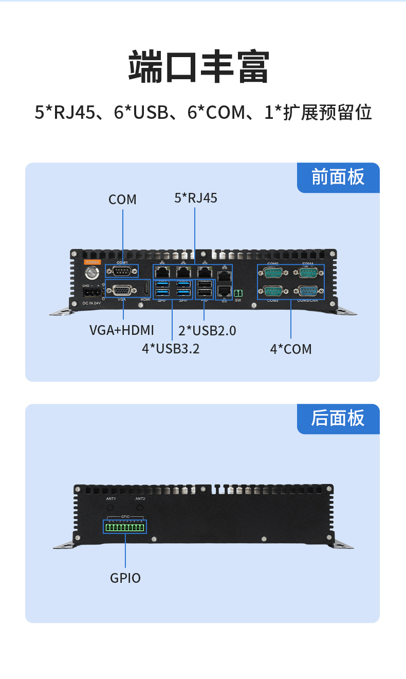 65W功耗無風(fēng)扇主機(jī)電腦,多網(wǎng)多USB小型工控機(jī),DTB-3042-H110.jpg